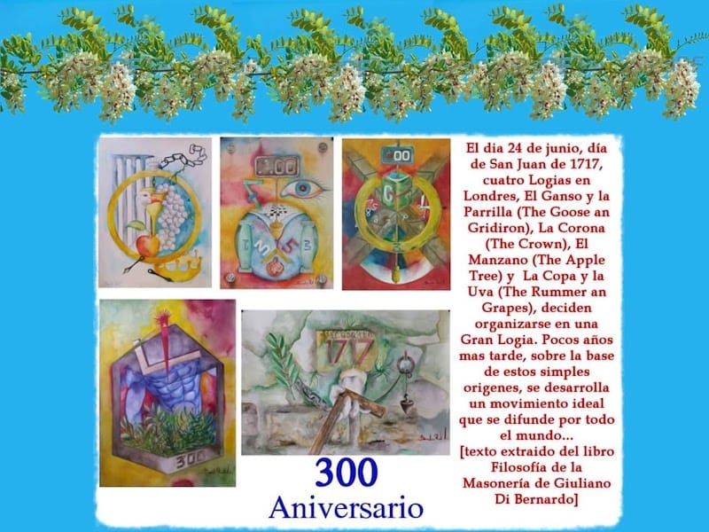 300 años de la Masonería moderna