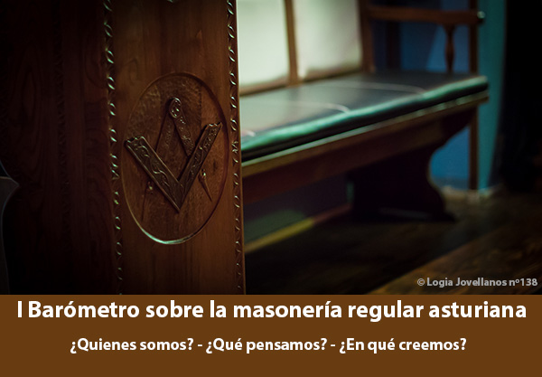 I Barómetro sobre la masonería regular asturiana